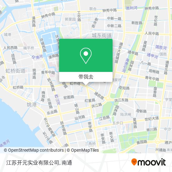 江苏开元实业有限公司地图