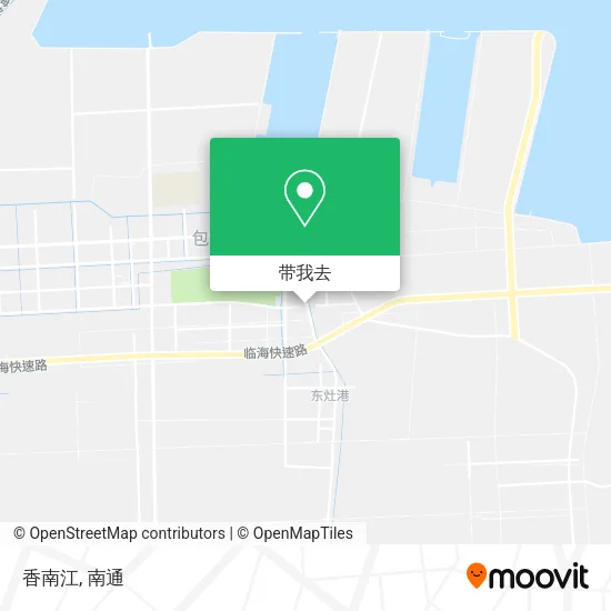 香南江地图