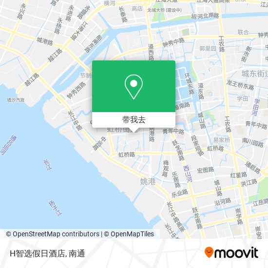H智选假日酒店地图