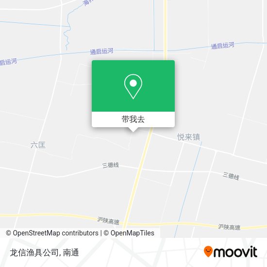 龙信渔具公司地图