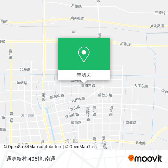 通源新村-405幢地图