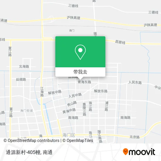 通源新村-405幢地图