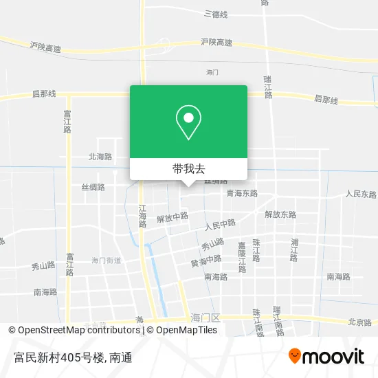 富民新村405号楼地图