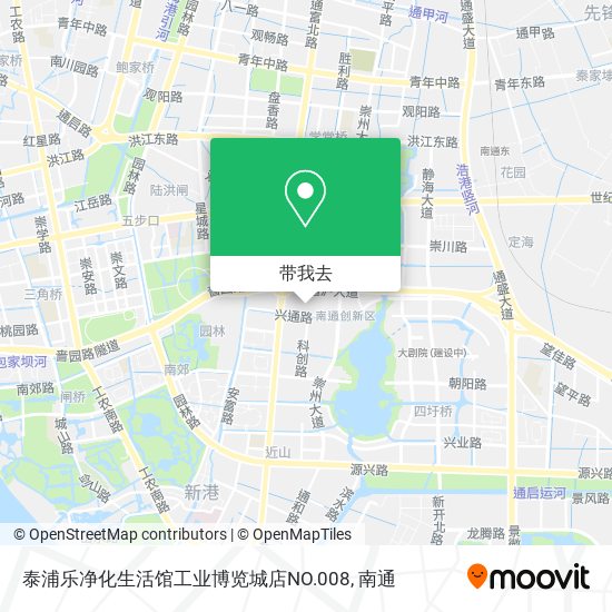 泰浦乐净化生活馆工业博览城店NO.008地图