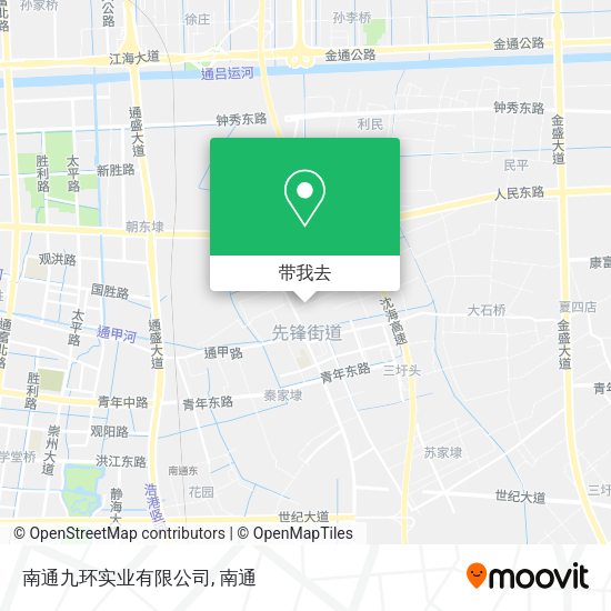 南通九环实业有限公司地图