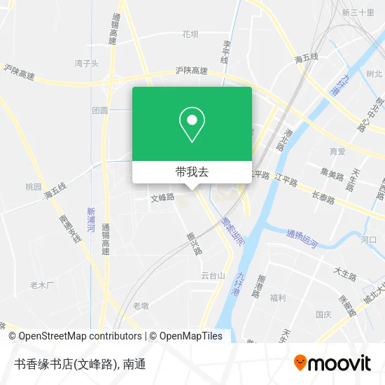 书香缘书店(文峰路)地图