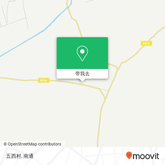 五西村地图