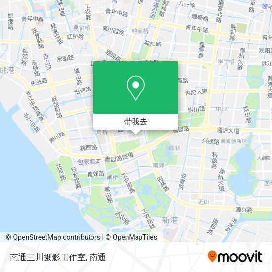 南通三川摄影工作室地图