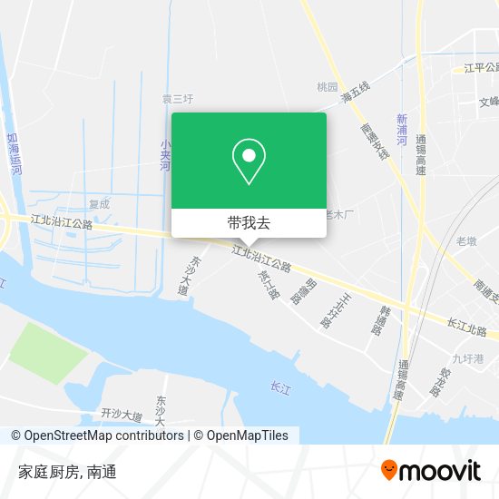 家庭厨房地图