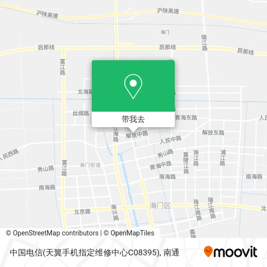 中国电信(天翼手机指定维修中心C08395)地图