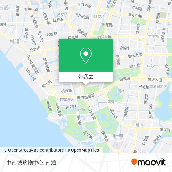 中南城购物中心地图