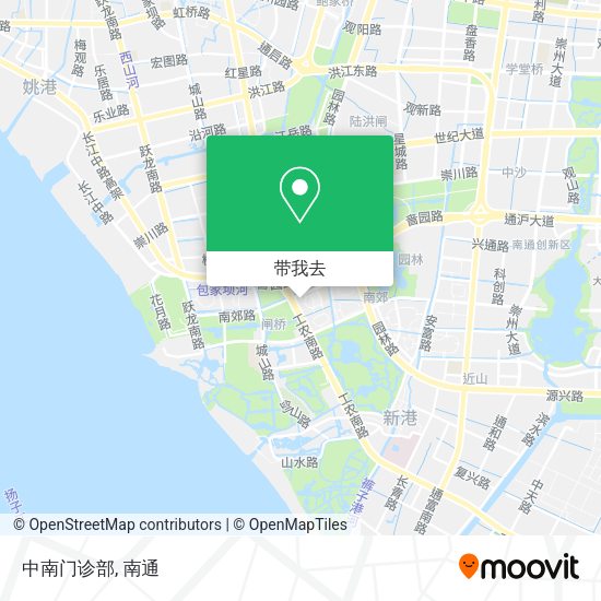 中南门诊部地图