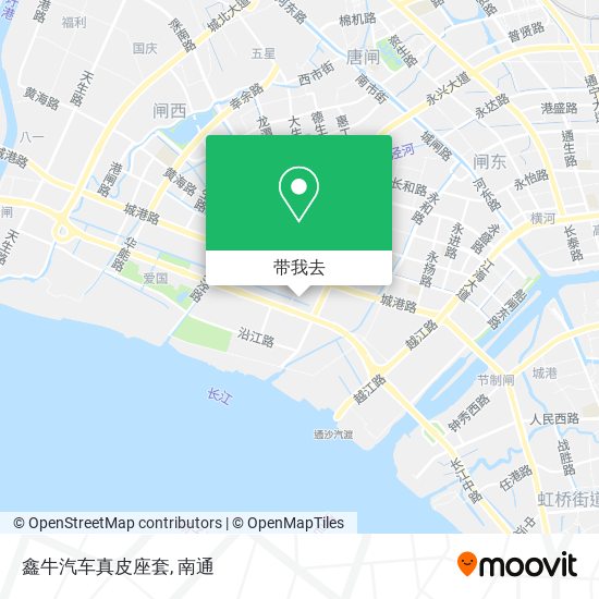 鑫牛汽车真皮座套地图