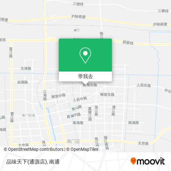 品味天下(通源店)地图