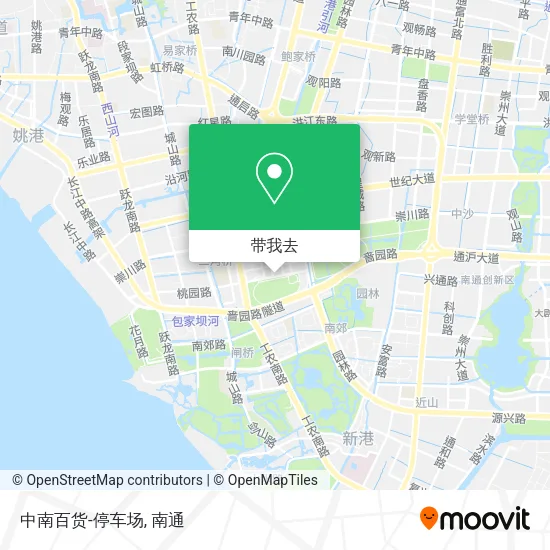 中南百货-停车场地图