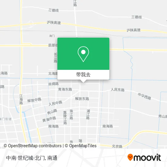 中南·世纪城-北门地图