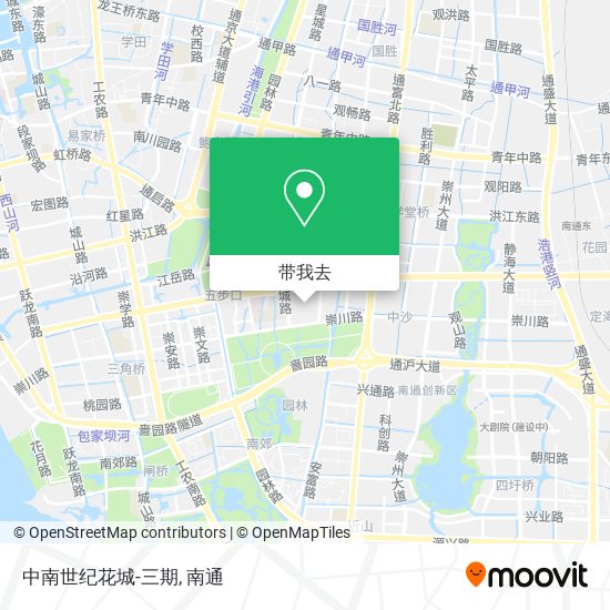 中南世纪花城-三期地图