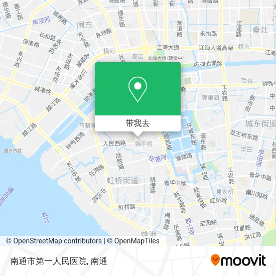 南通市第一人民医院地图