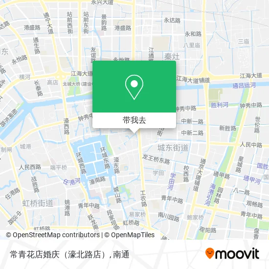 常青花店婚庆（濠北路店）地图