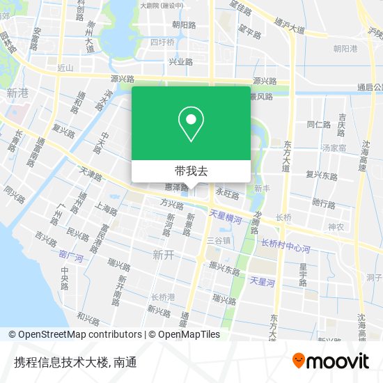 携程信息技术大楼地图