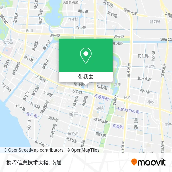 携程信息技术大楼地图