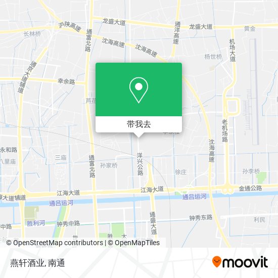 燕轩酒业地图