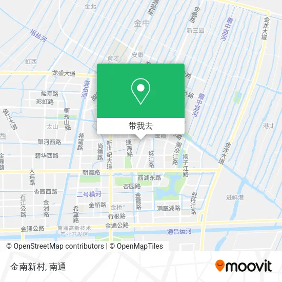 金南新村地图