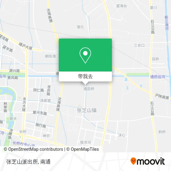 张芝山派出所地图