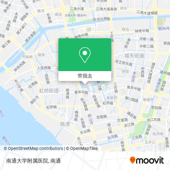 南通大学附属医院地图