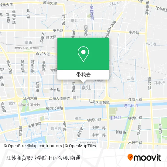 江苏商贸职业学院-H宿舍楼地图