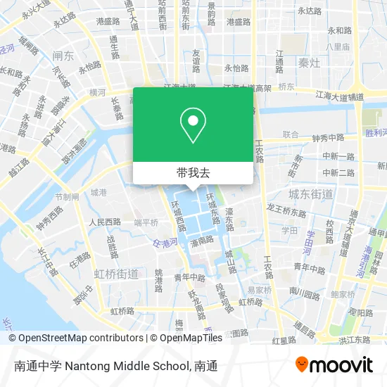南通中学 Nantong Middle School地图