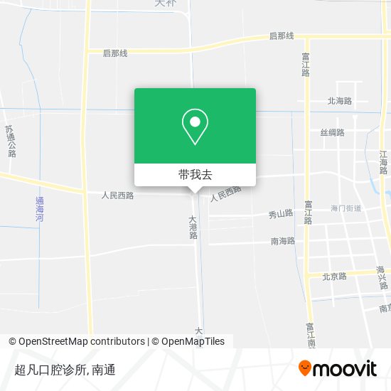 超凡口腔诊所地图