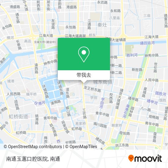 南通玉蕙口腔医院地图