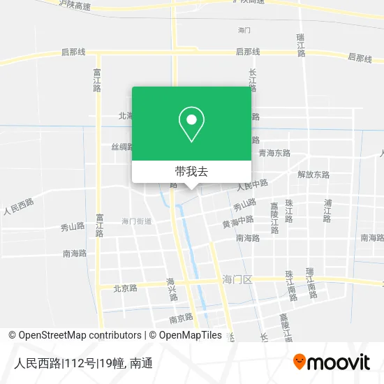 人民西路|112号|19幢地图
