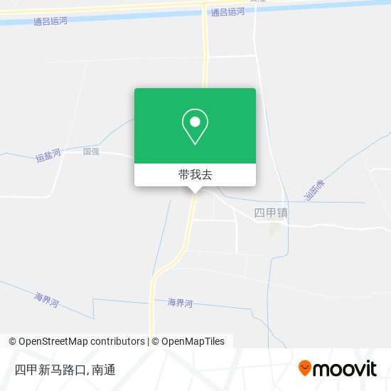 四甲新马路口地图