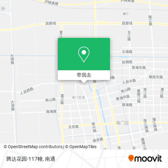腾达花园-117幢地图