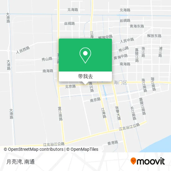 月亮湾地图
