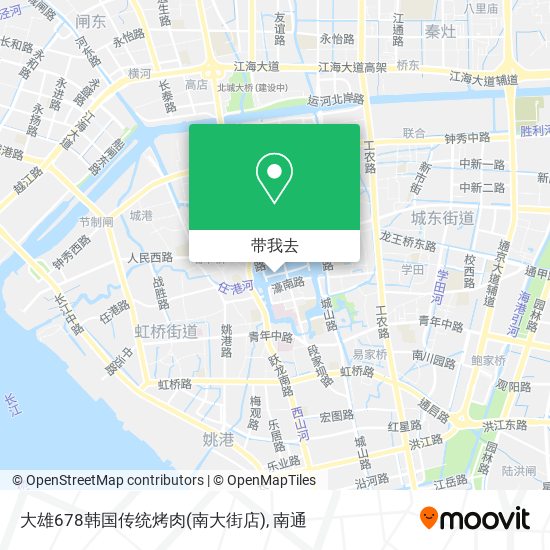 大雄678韩国传统烤肉(南大街店)地图
