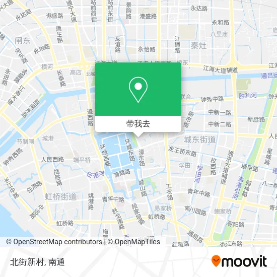 北街新村地图