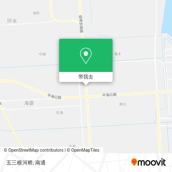 五三横河桥地图
