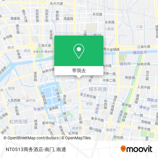 NT0513商务酒店-南门地图