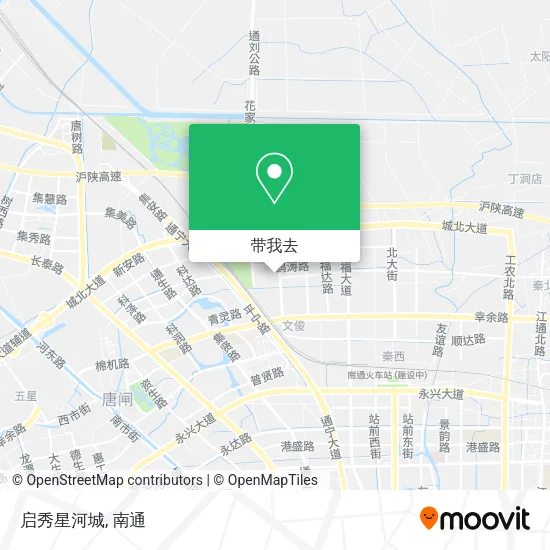 启秀星河城地图