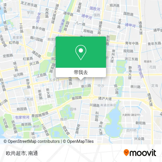 欧尚超市地图