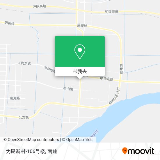 为民新村-106号楼地图