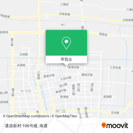 通源新村-106号楼地图