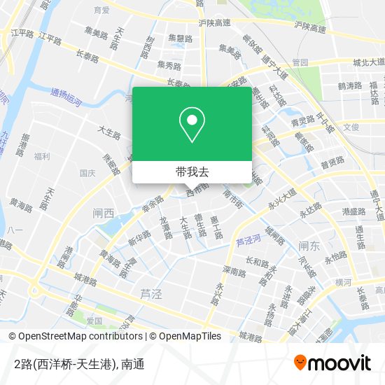 2路(西洋桥-天生港)地图