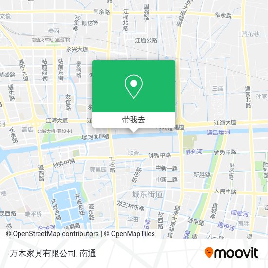 万木家具有限公司地图