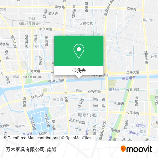 万木家具有限公司地图