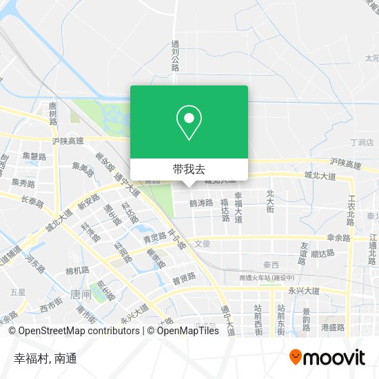 幸福村地图