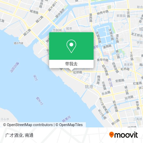 广才酒业地图